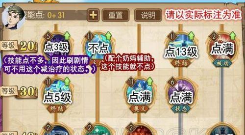 《战争传说莽夫技能加点攻略》（技能选择与提升攻略）
