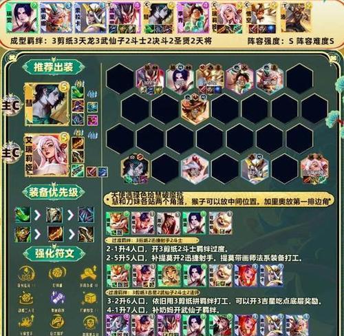 《云顶之弈手游攻略出装大全》(掌握最佳出装策略,稳定登顶云顶之弈!)