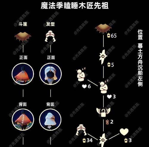 《以光遇小树苗在哪花憩节树苗位置大全》（探寻光遇世界中的小树苗，让你轻松完成成就任务）